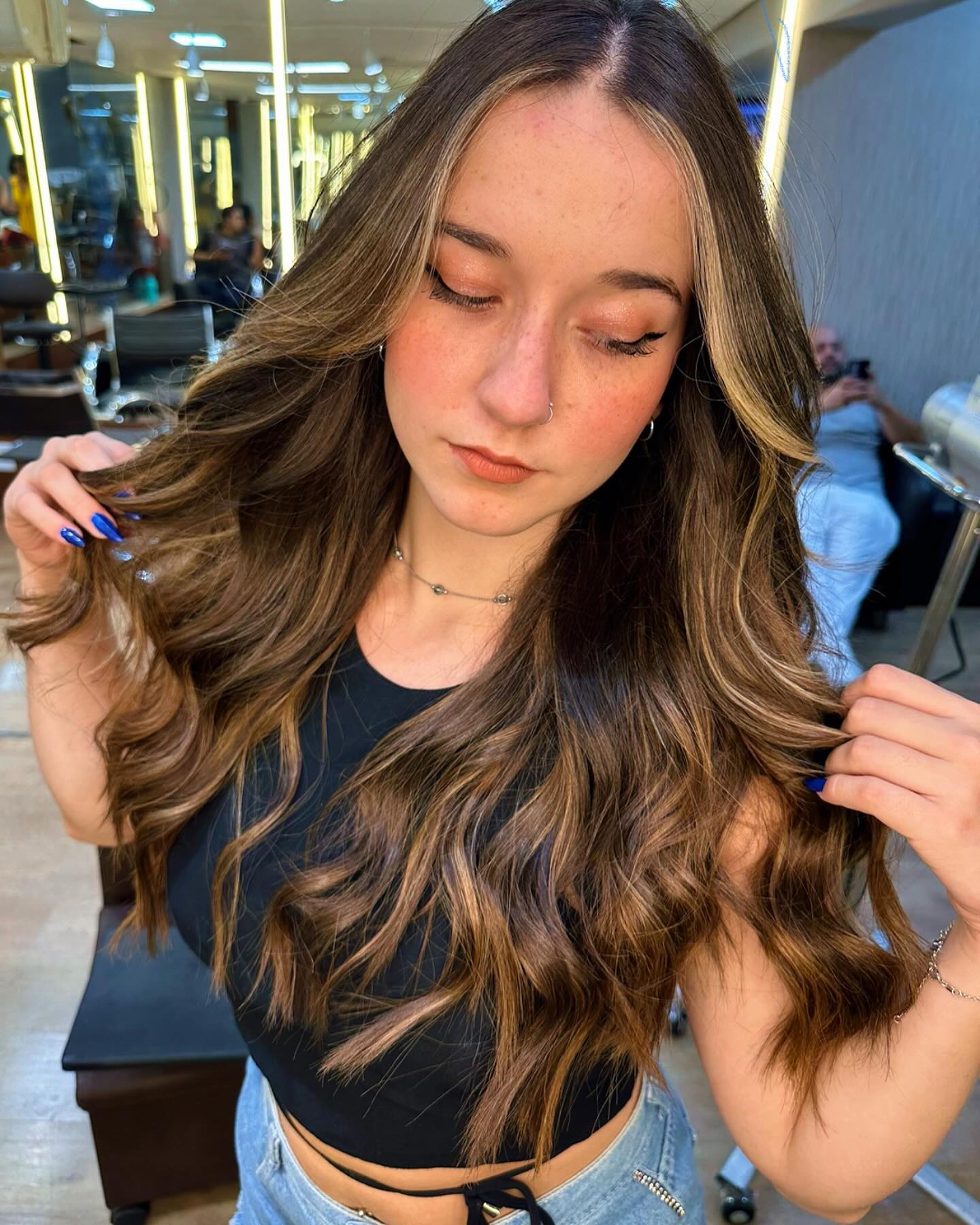 Quem faz moreno iluminado em São Paulo | Estúdio Magali Macedo Hair